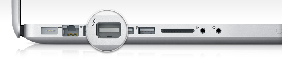 Thunderbolt現配備于全新 MacBook Air、MacBook Pro、iMac 和 Mac mini 之上