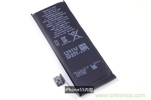 土豪金iPhone 5S拆解：內(nèi)部結(jié)構(gòu)升級(jí)，維修難度增加