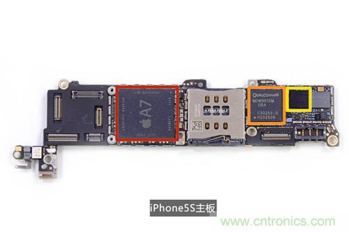 土豪金iPhone 5S拆解：內(nèi)部結(jié)構(gòu)升級(jí)，維修難度增加