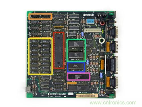 拆！古董級(jí)Macintosh 128K電腦