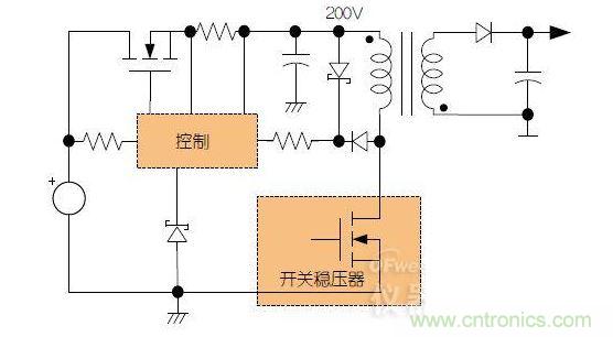 預穩壓器簡化轉換器設計，能夠使用更小、更低成本的元器件