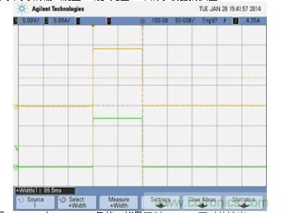 APS 在 169.5 W 負載、能量限制 0.0047 瓦時的輸出