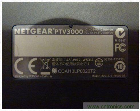 圖(b)：圖解便宜又好用的媒體適配器PTV3000。
