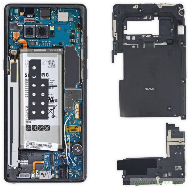 三星Note 8拆解，模塊化+分離式設計成趨勢？