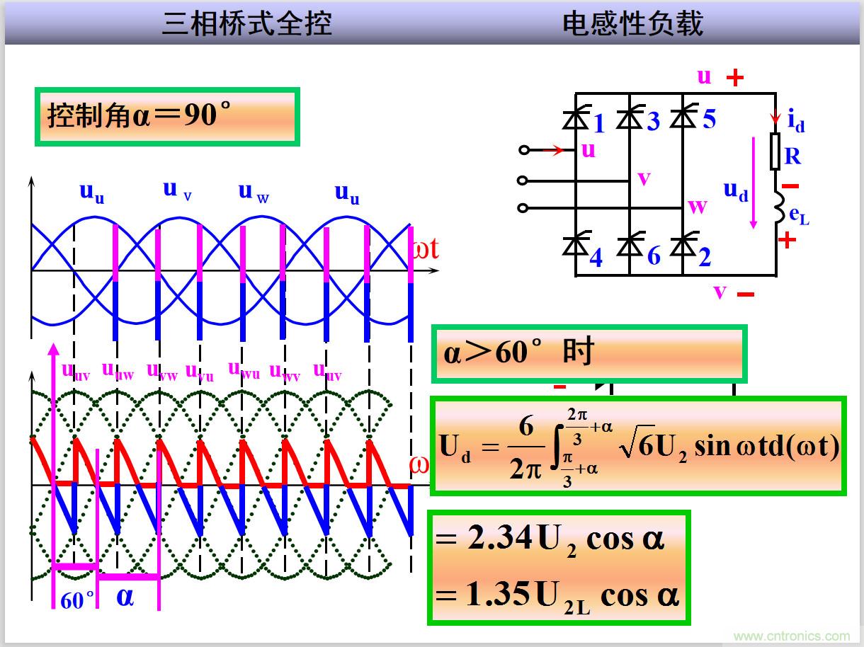 圖文講解三相整流電路的原理及計算，工程師們表示秒懂！