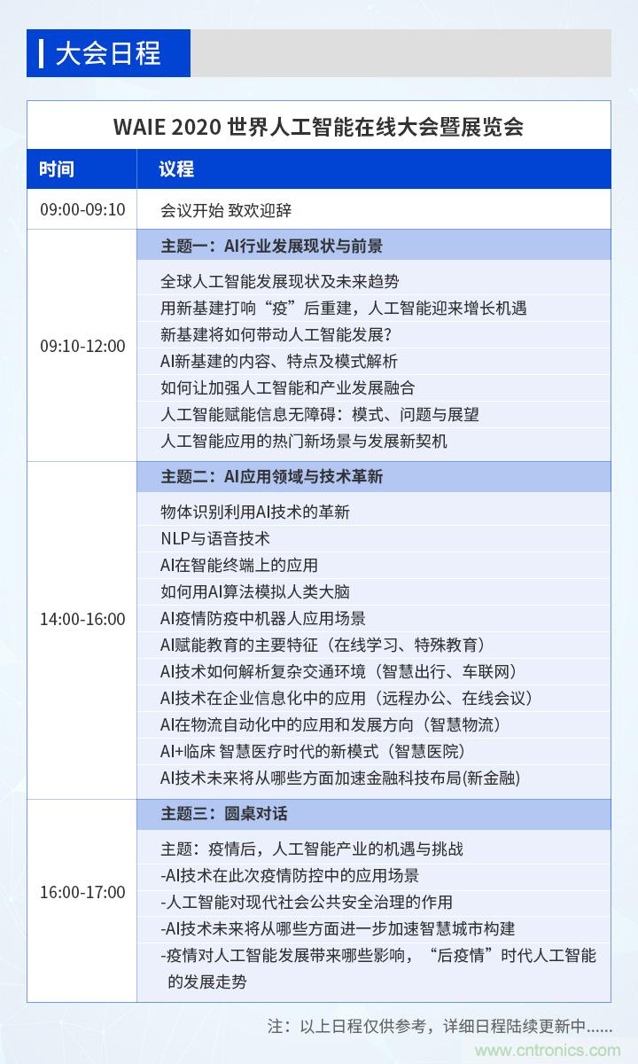 燃AI引擎，WAIE 2020世界人工智能大會震撼來襲！